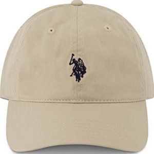 US Polo Association Tan Suede Hat